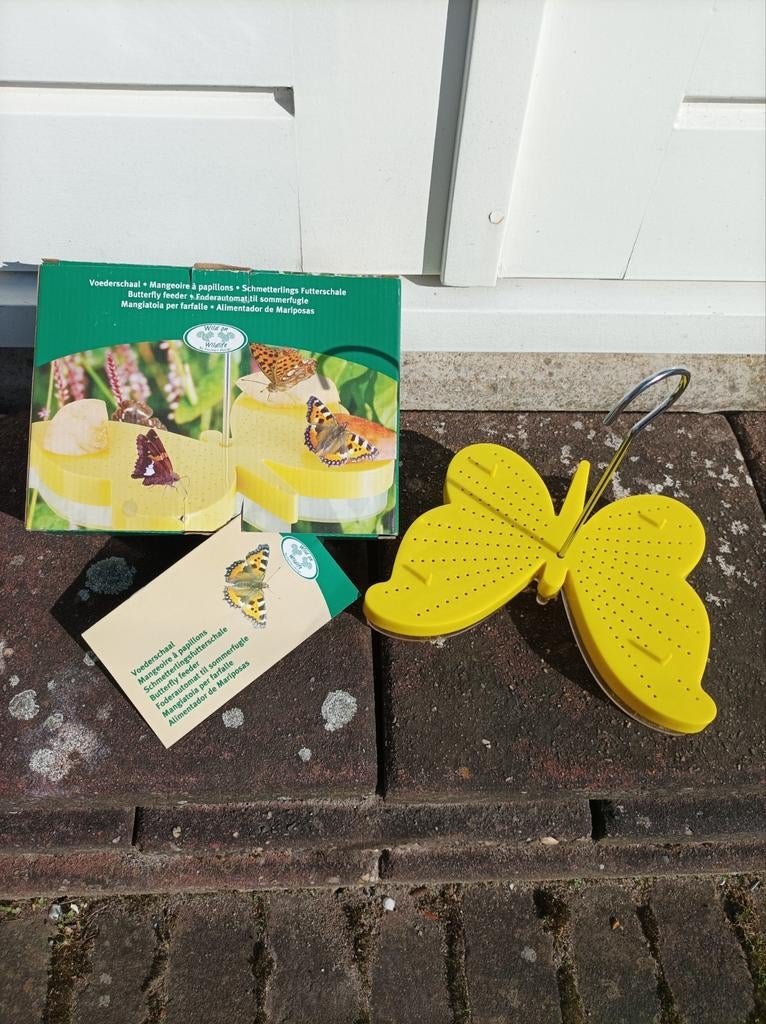 Voederschaal voor vlinders nieuw, Ophalen of Verzenden, Nieuw
