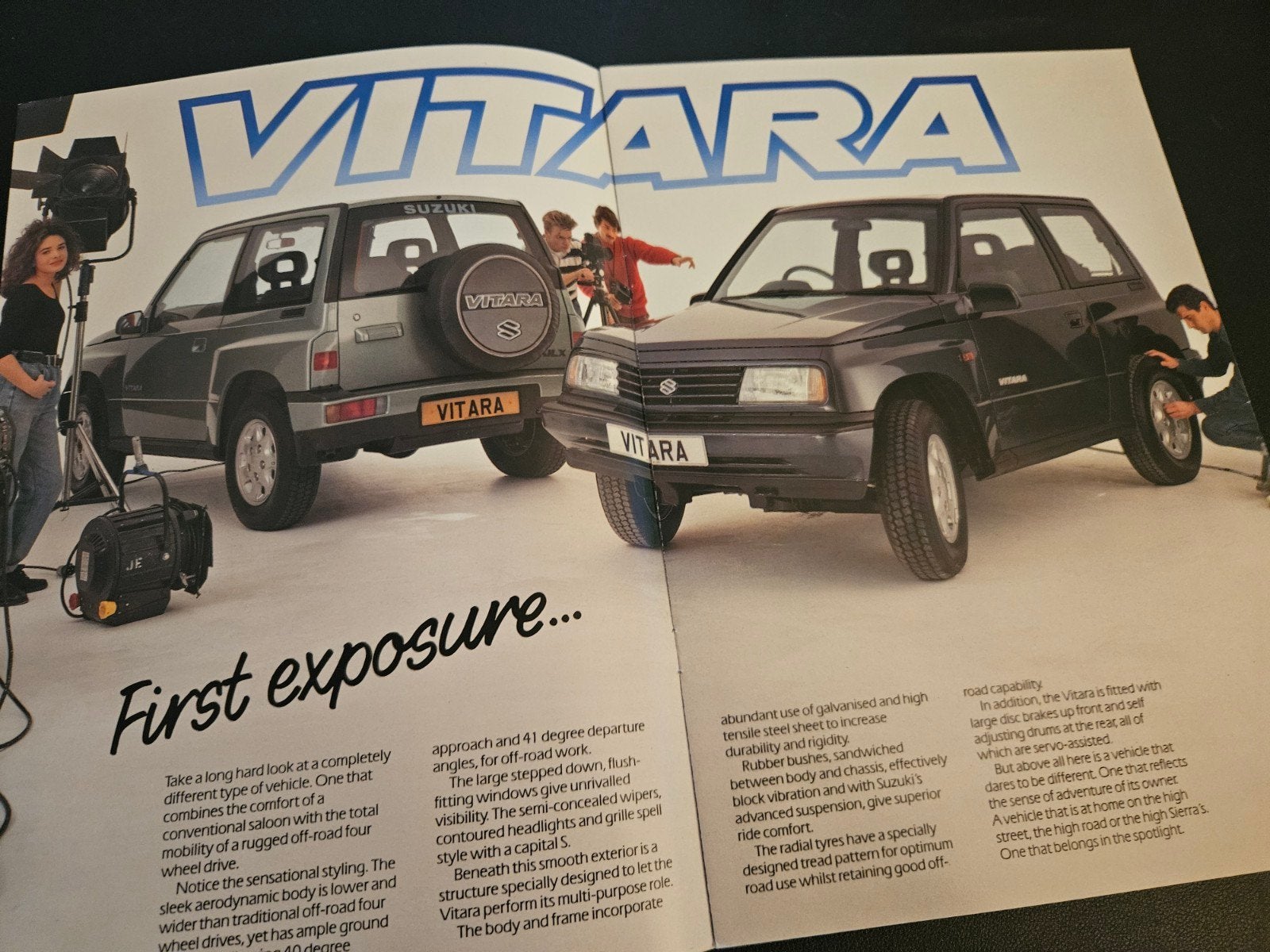 Brochure Suzuki Vitara UK, Ophalen of Verzenden, Zo goed als nieuw, Overige merken