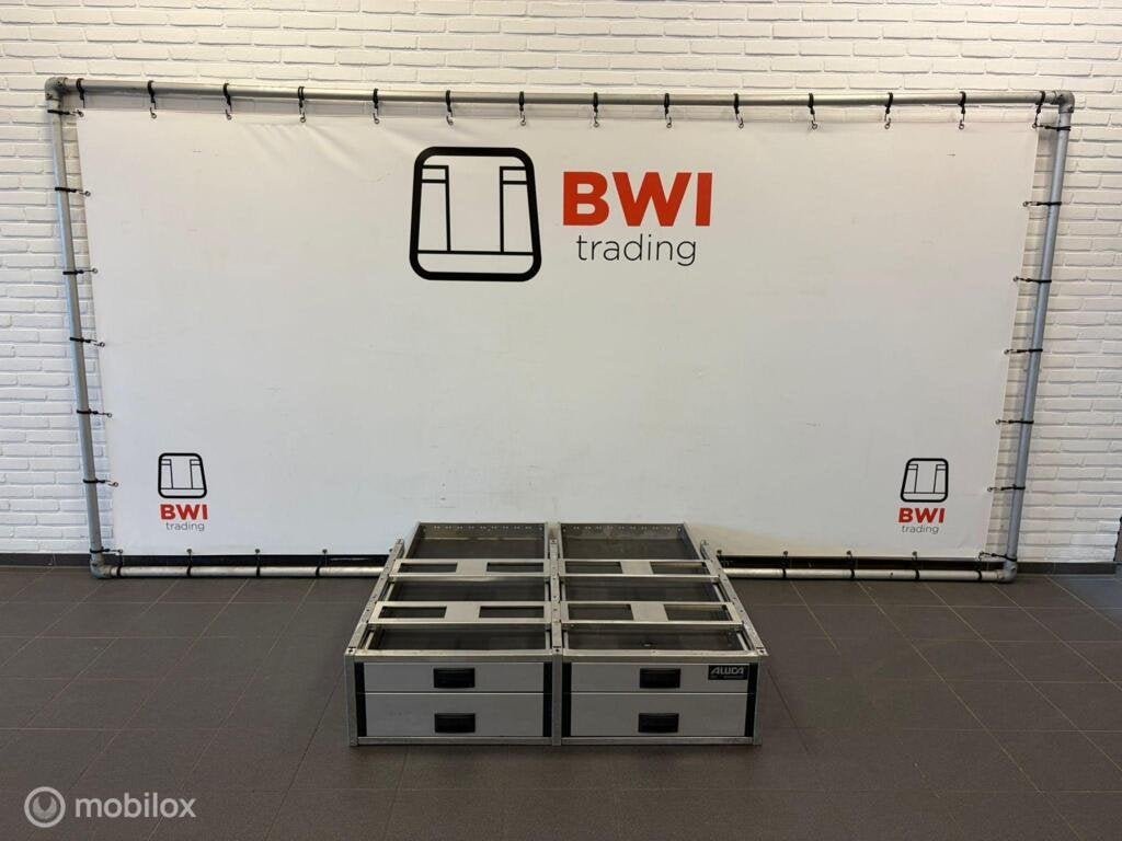 Aluca dubbele bodem / bedrijfswageninrichting / ladekast, Ophalen of Verzenden
