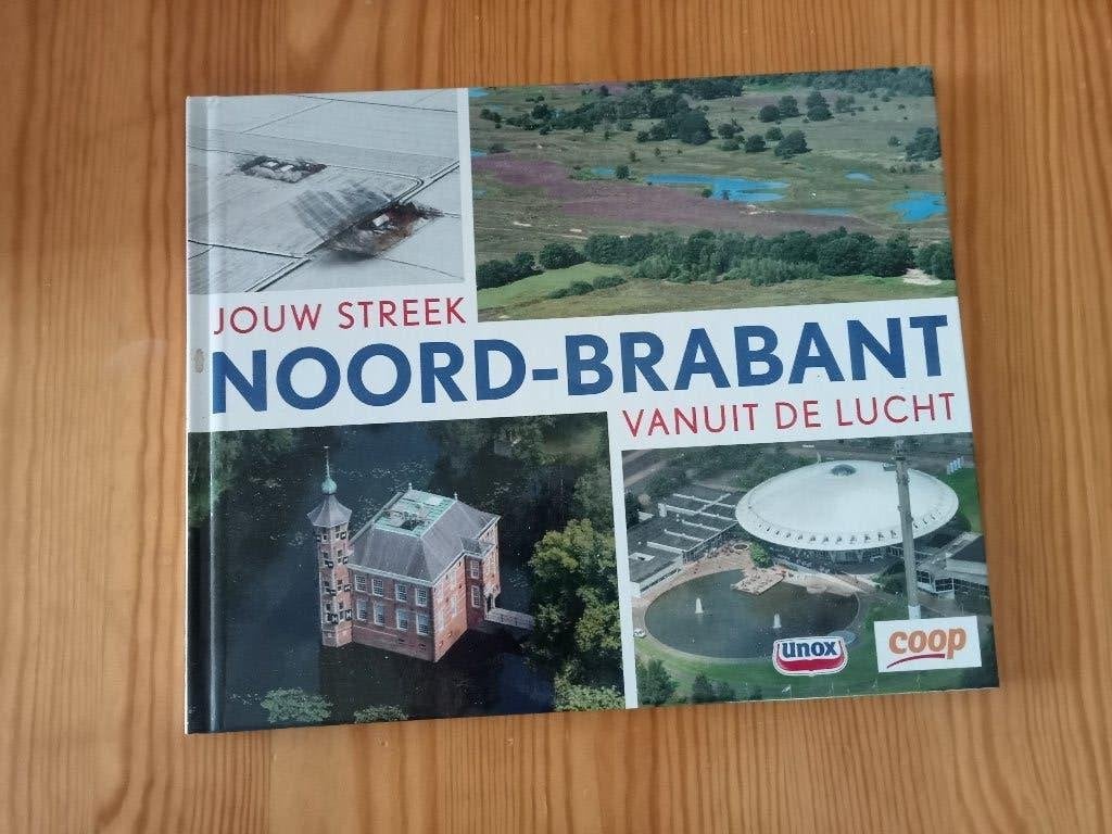 Jouw streek vanuit de lucht - Noord-Brabant, Ophalen of Verzenden, Zo goed als nieuw, Noord-Brabant