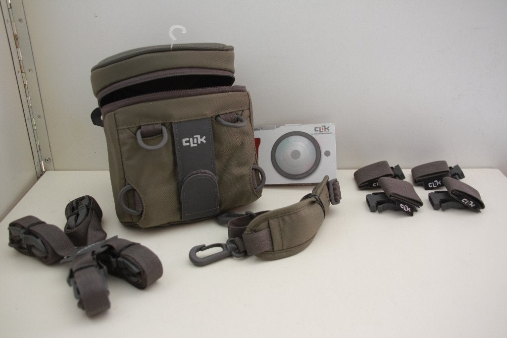 Clik Elite fototas E701 Micro Case, groen. Nieuw., Ophalen of Verzenden, Nieuw, Schoudertas, Overige merken