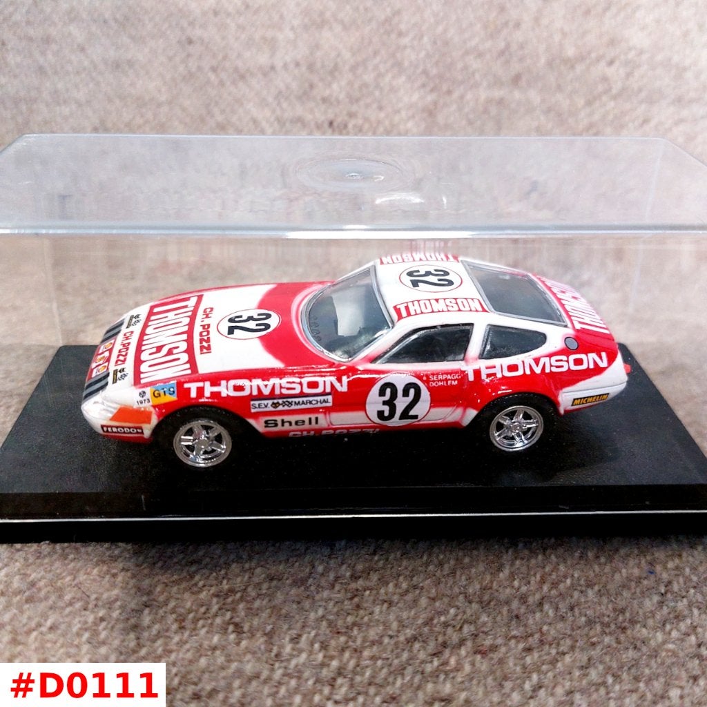 Ferrari 365 GTB/4 Daytona THOMSON Le Mans 1973 #32 Rio 1:43, Hobby en Vrije tijd, Modelauto's | 1:43, Ophalen of Verzenden, Zo goed als nieuw