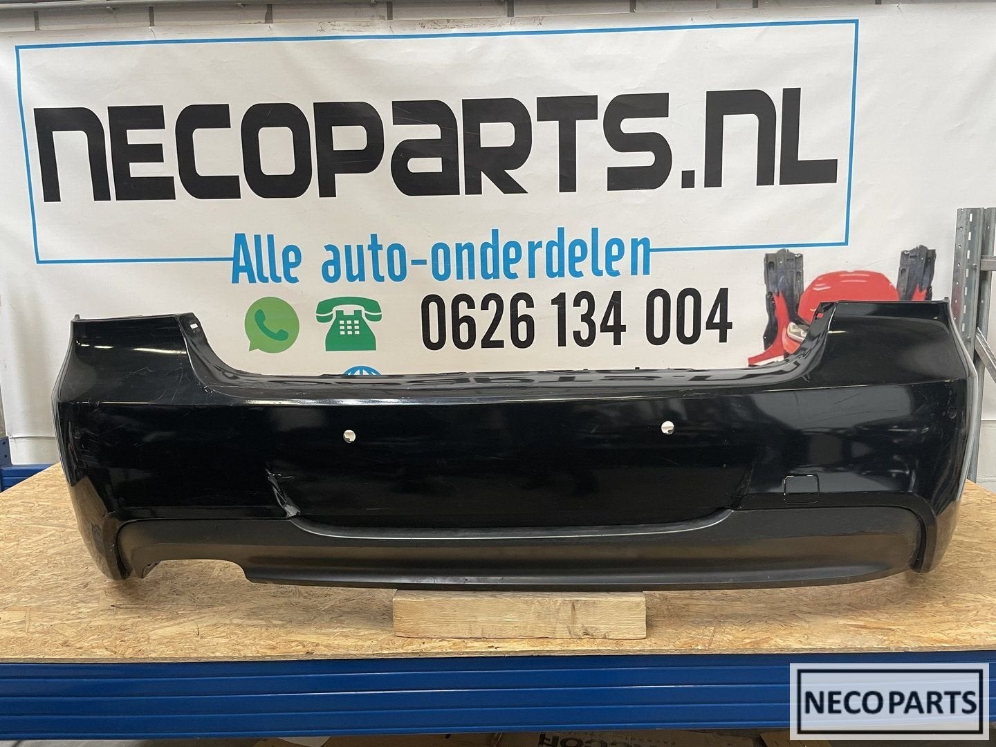 BUMPER BMW E90 M PAKKET ACHTERBUMPER ORIGINEEL, -, -, -