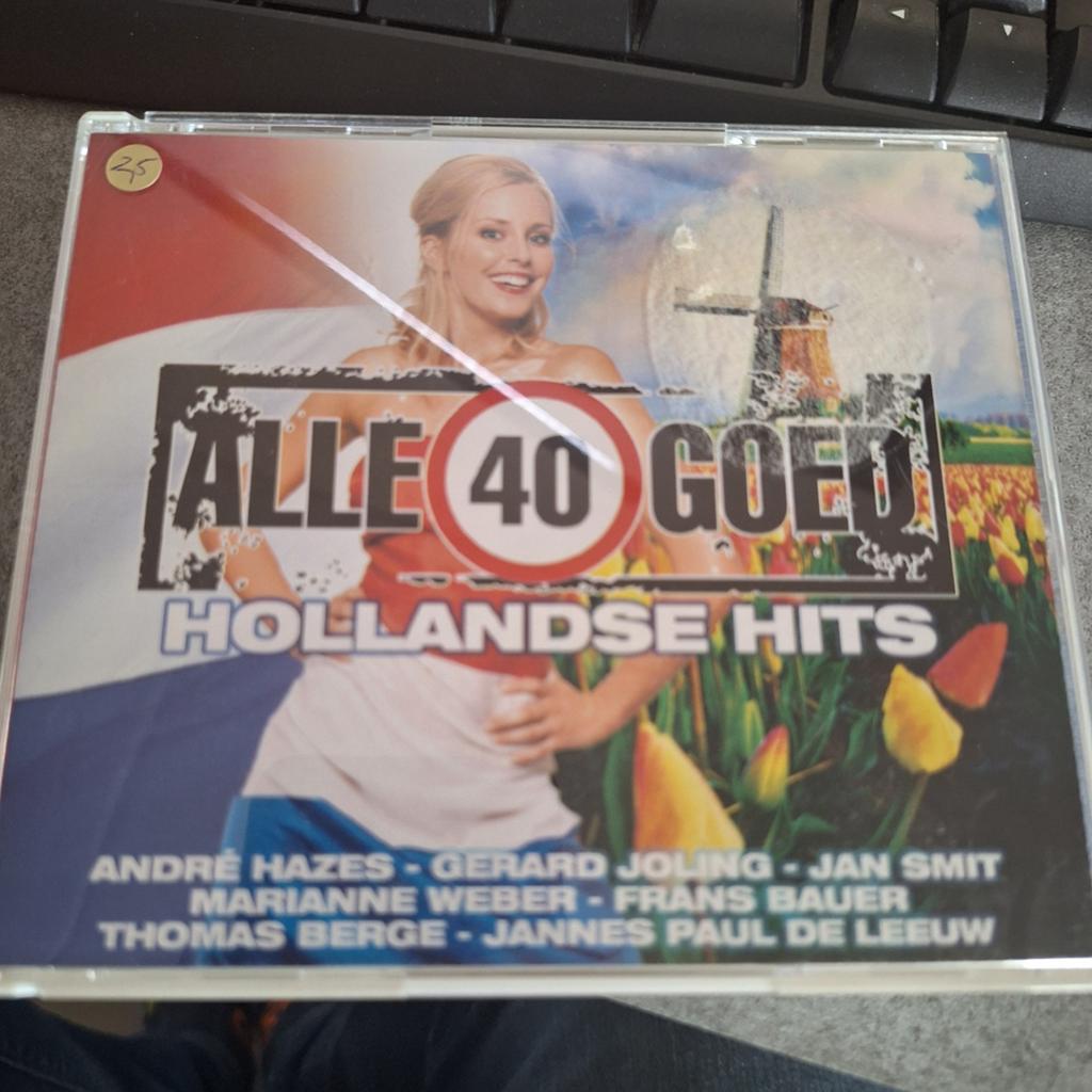 Alle 40 goud Hollandse hits, Cd's en Dvd's, Cd's | Nederlandstalig, Ophalen of Verzenden, Zo goed als nieuw, Levenslied of Smartlap