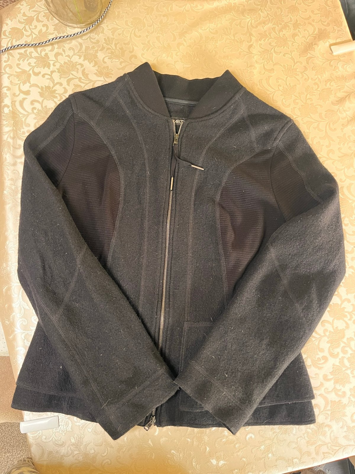 Marc Cain wollen blazer maat M, Ophalen of Verzenden, Gedragen, Maat 38/40 (M), Zwart
