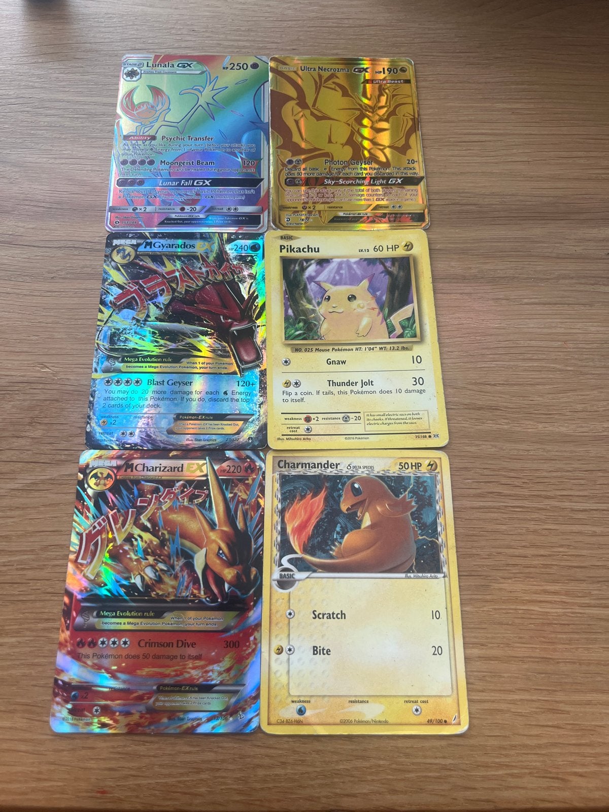 Zeldzame pokemon kaarten. P, Ophalen of Verzenden, Gebruikt, Meerdere kaarten, Foil