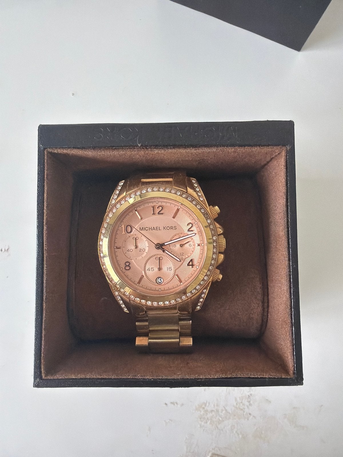 Michael Kors dames horloge, Sieraden, Tassen en Uiterlijk, Horloges | Dames, Overige merken, Staal, Polshorloge, Ophalen of Verzenden