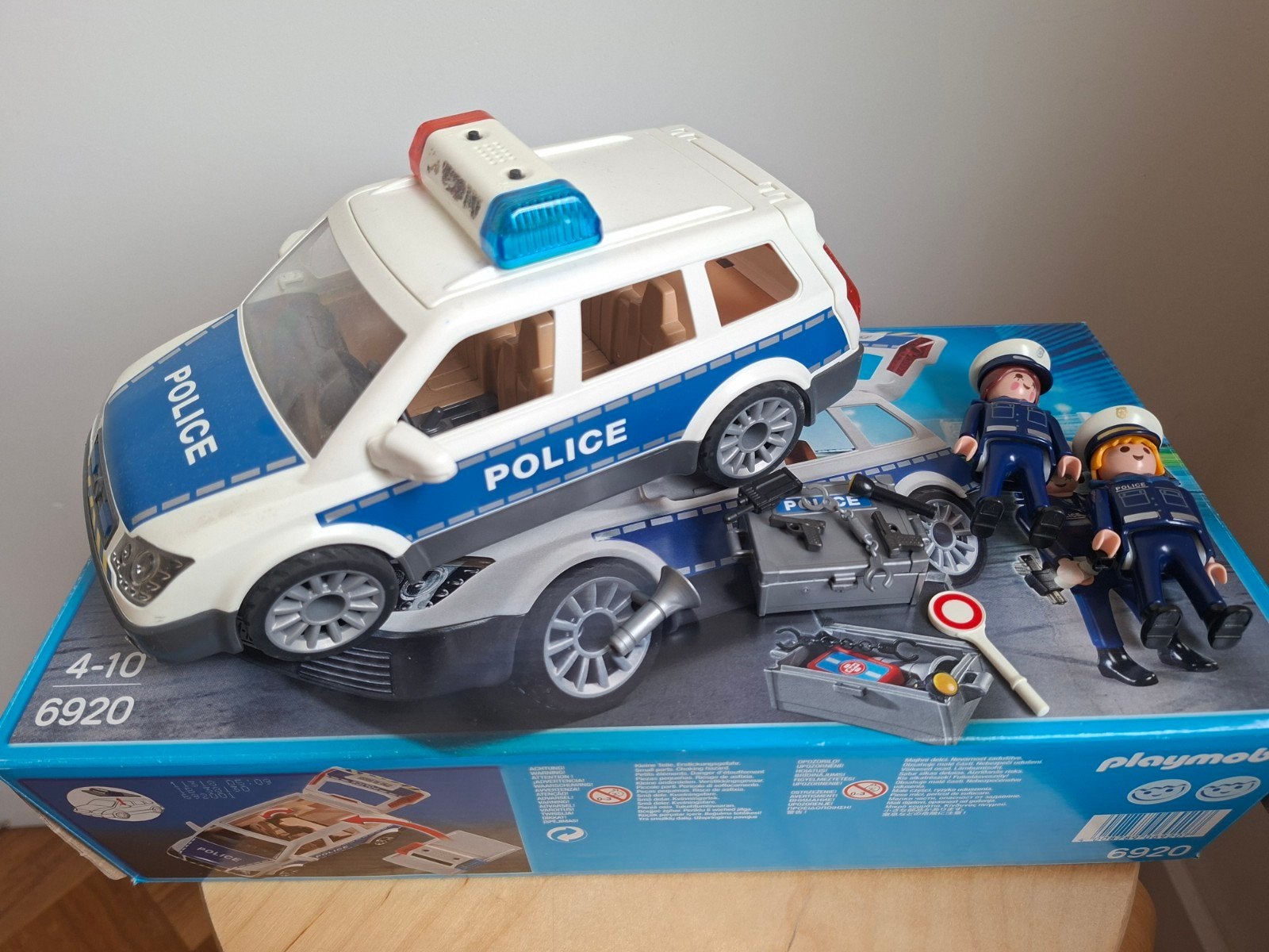 Playmobil Politieauto met agenten en accessoires (6920), Ophalen of Verzenden