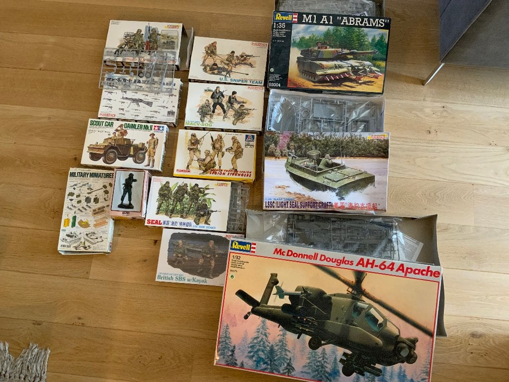 Diversen modelbouw nieuw in verpakking, Ophalen, Tank, 1:32 tot 1:50, Nieuw