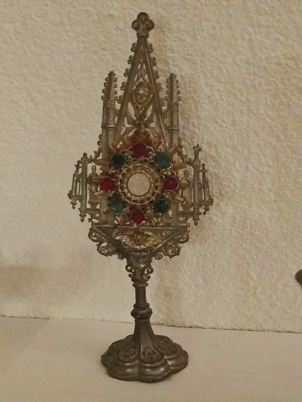 Set van 5 Tinnen Miniaturen: Religieuze en Decoratieve Items, Antiek en Kunst, Ophalen