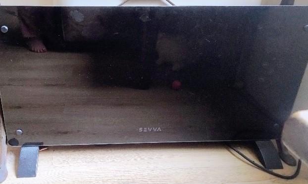 Sevva Elektrische Kachel - Vrijstaand, Huis en Inrichting, Kachels, Ophalen, Overige soorten, Elektrisch, Zo goed als nieuw