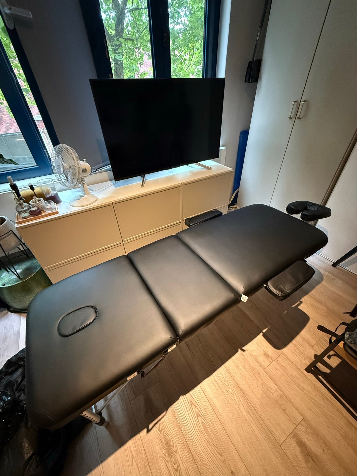 Massagetafel Massunda, Sport en Fitness, Ophalen, Zo goed als nieuw, Massagetafel