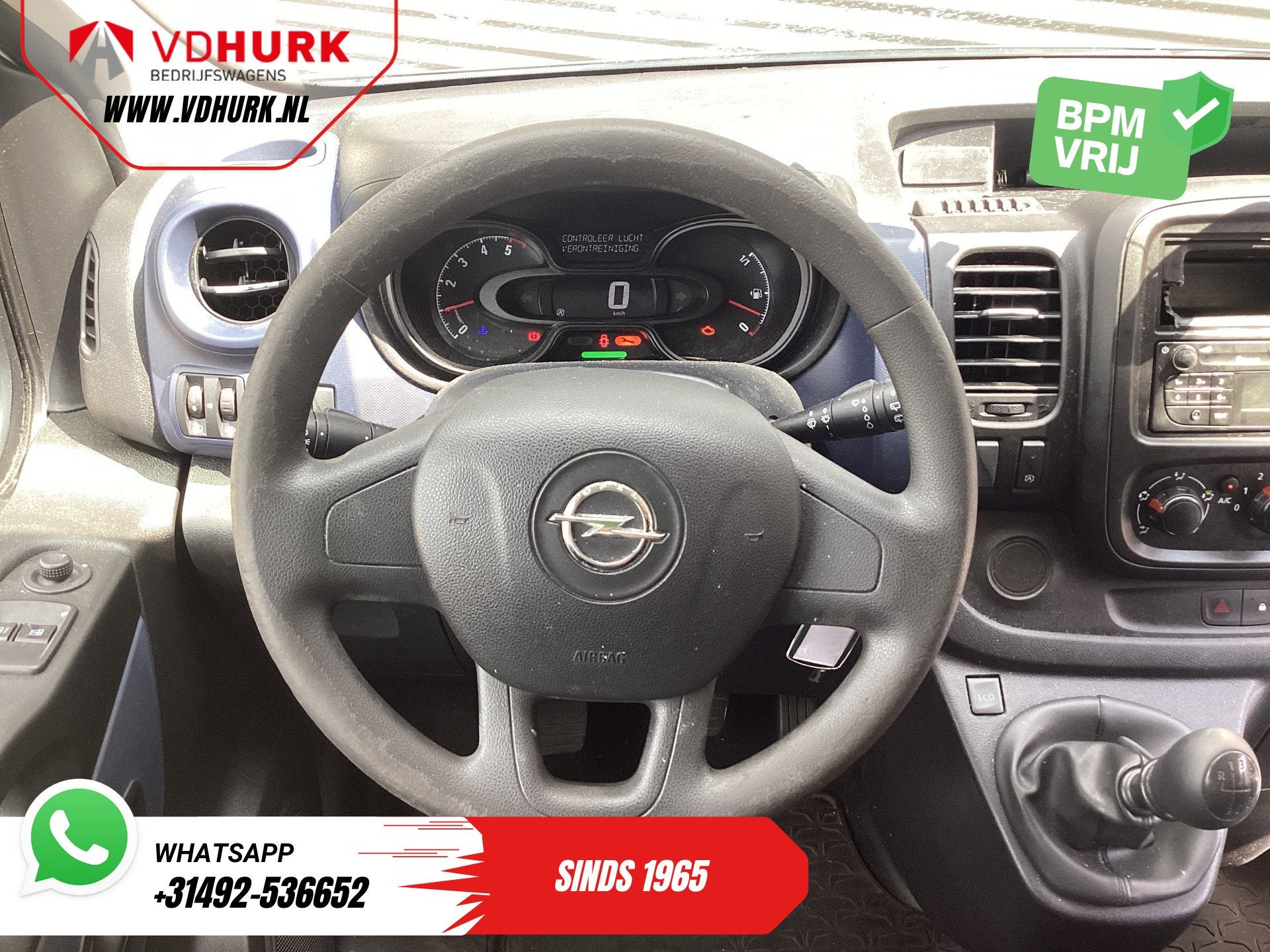 Opel Vivaro Combi 1.6 CDTI EURO6 EXPORT € 13.847,- Incl. B, Auto's, Voorwielaandrijving, Stof, Gebruikt, Euro 6