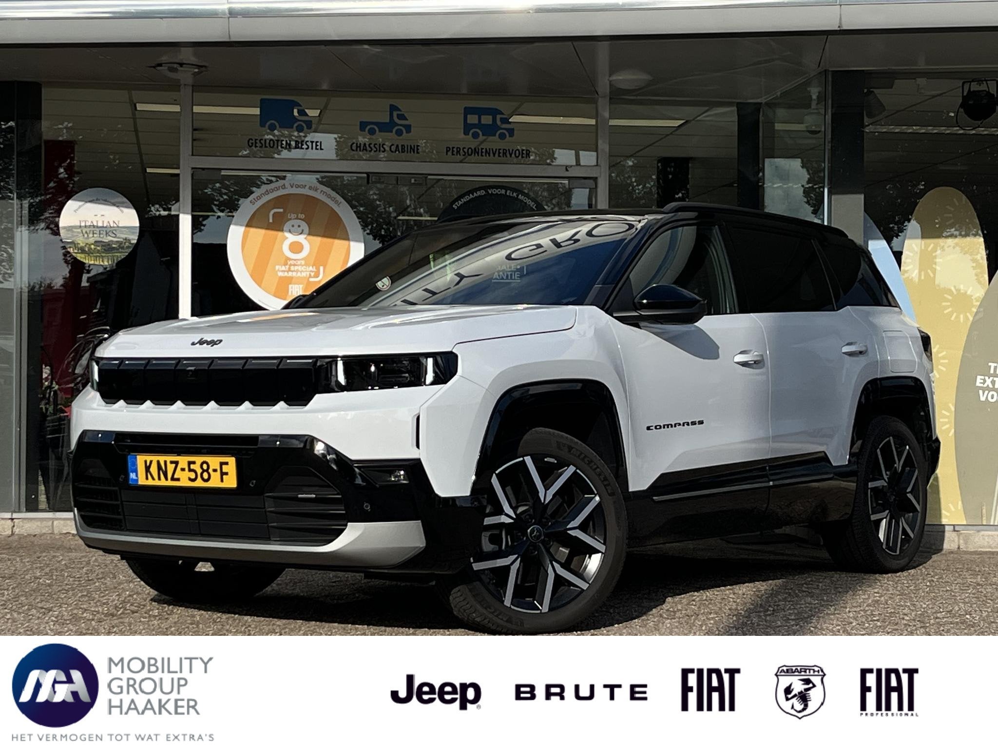 Jeep Compass 1.6 e-Hybrid Plug-In First Edition | Schuif-kan
