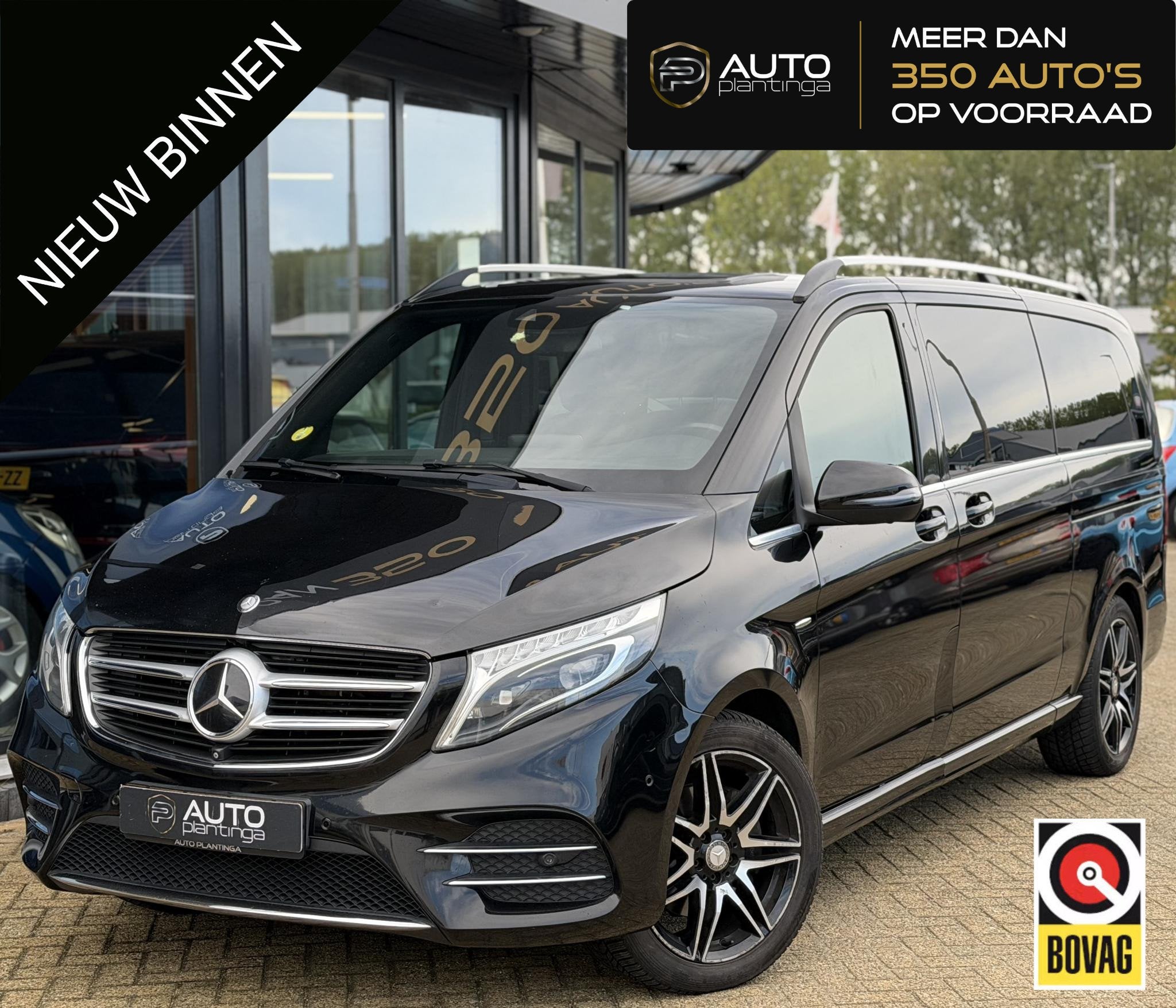 Mercedes-Benz V-klasse 250d Extra Lang Avantgarde Edition 19, Auto's, Automaat, Achterwielaandrijving, Gebruikt, Zwart