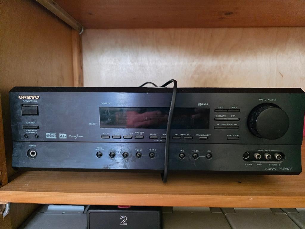 Versterker Onkyo voor reparatie, onderdelen of voor de heb, Ophalen, Gebruikt