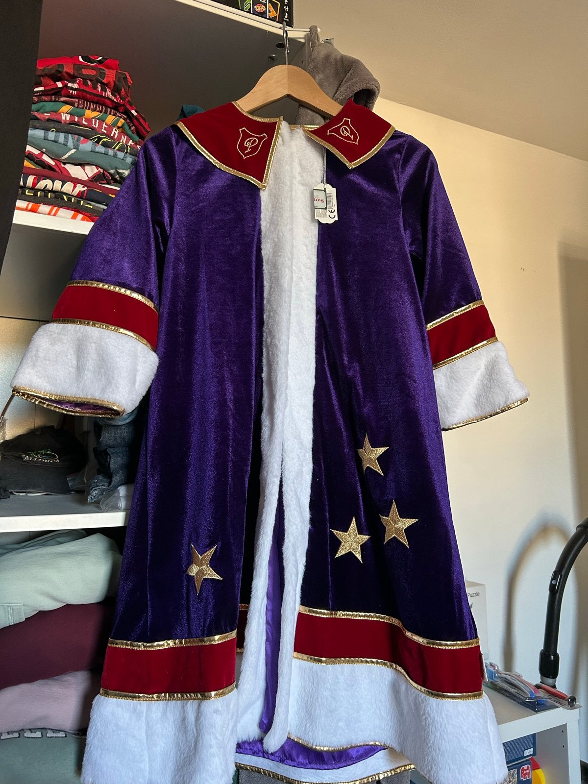 Efteling Pardoes Pak en Hoed - Maat 128-130 cm, Kinderen en Baby's, Carnavalskleding en Verkleedspullen, Ophalen of Verzenden
