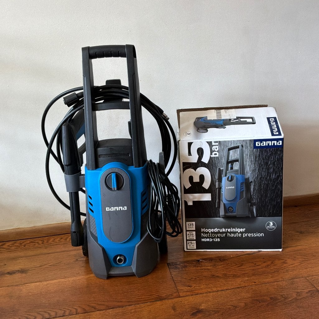 Hogedrukreiniger, Tuin en Terras, Ophalen, Zo goed als nieuw, Elektrisch, Gamma