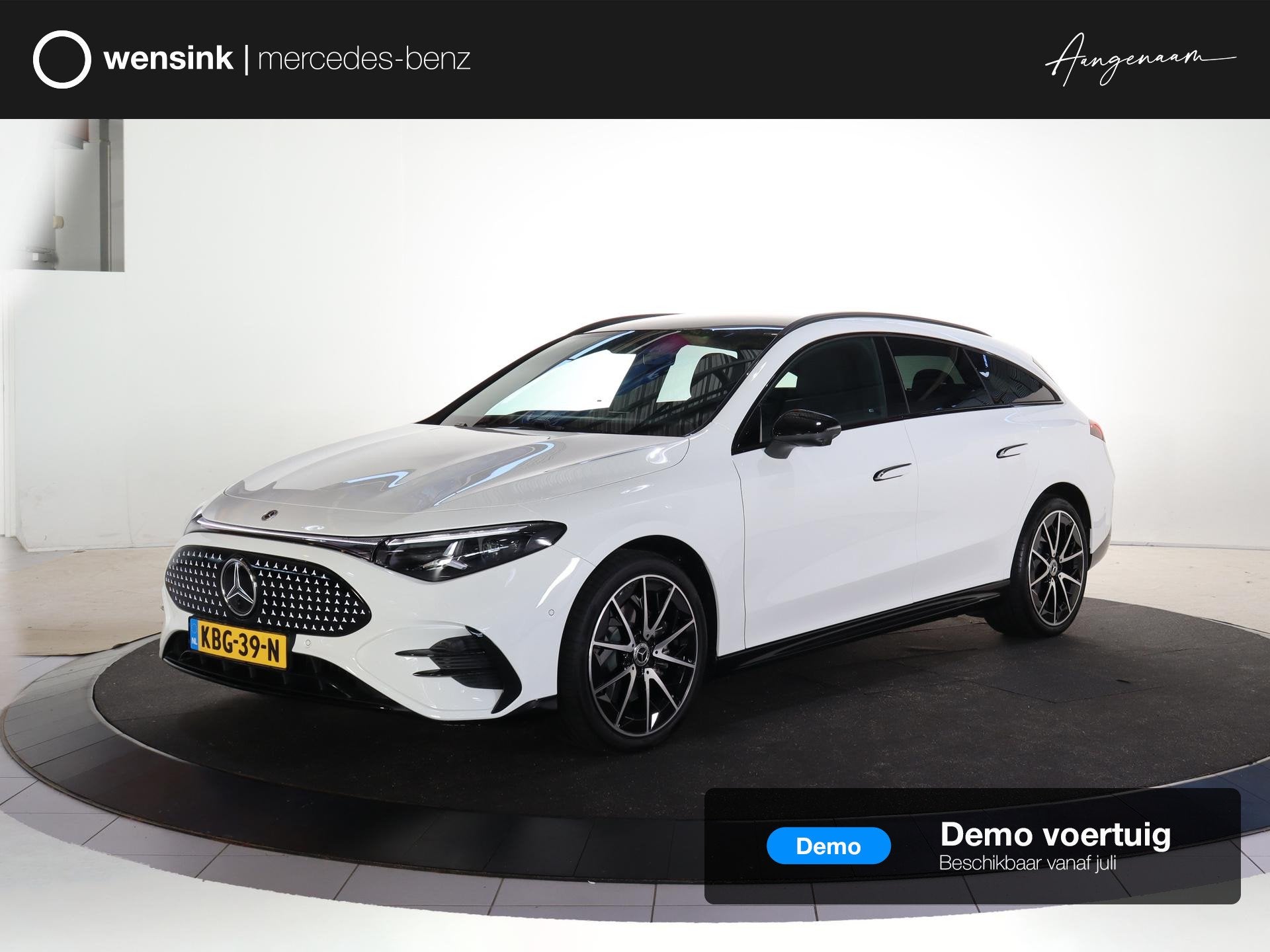 Mercedes-Benz CLA-Klasse Shooting Brake 250+ Business Soluti, Auto's, CLA, Achterwielaandrijving, Zwart, Wit