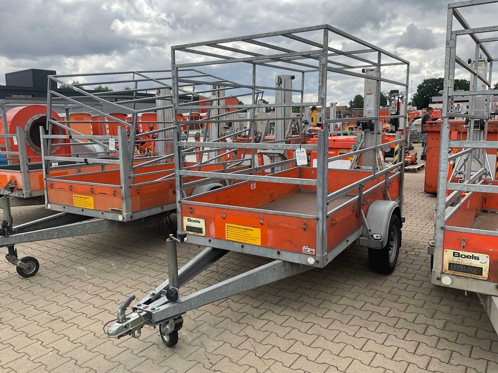 2009 Atec EO1300 B Huif aanhangwagen, Gebruikt