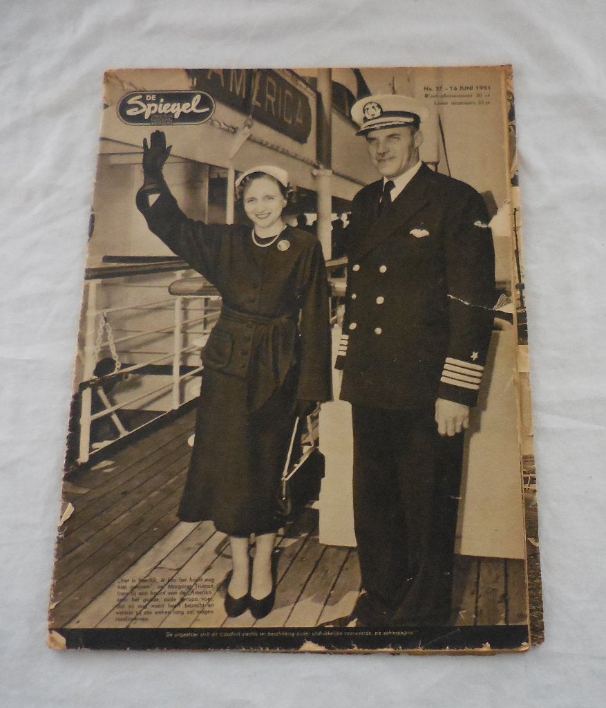 Tijdschrift De Spiegel 3x jaren '50, Ophalen, Gelezen, Overige typen
