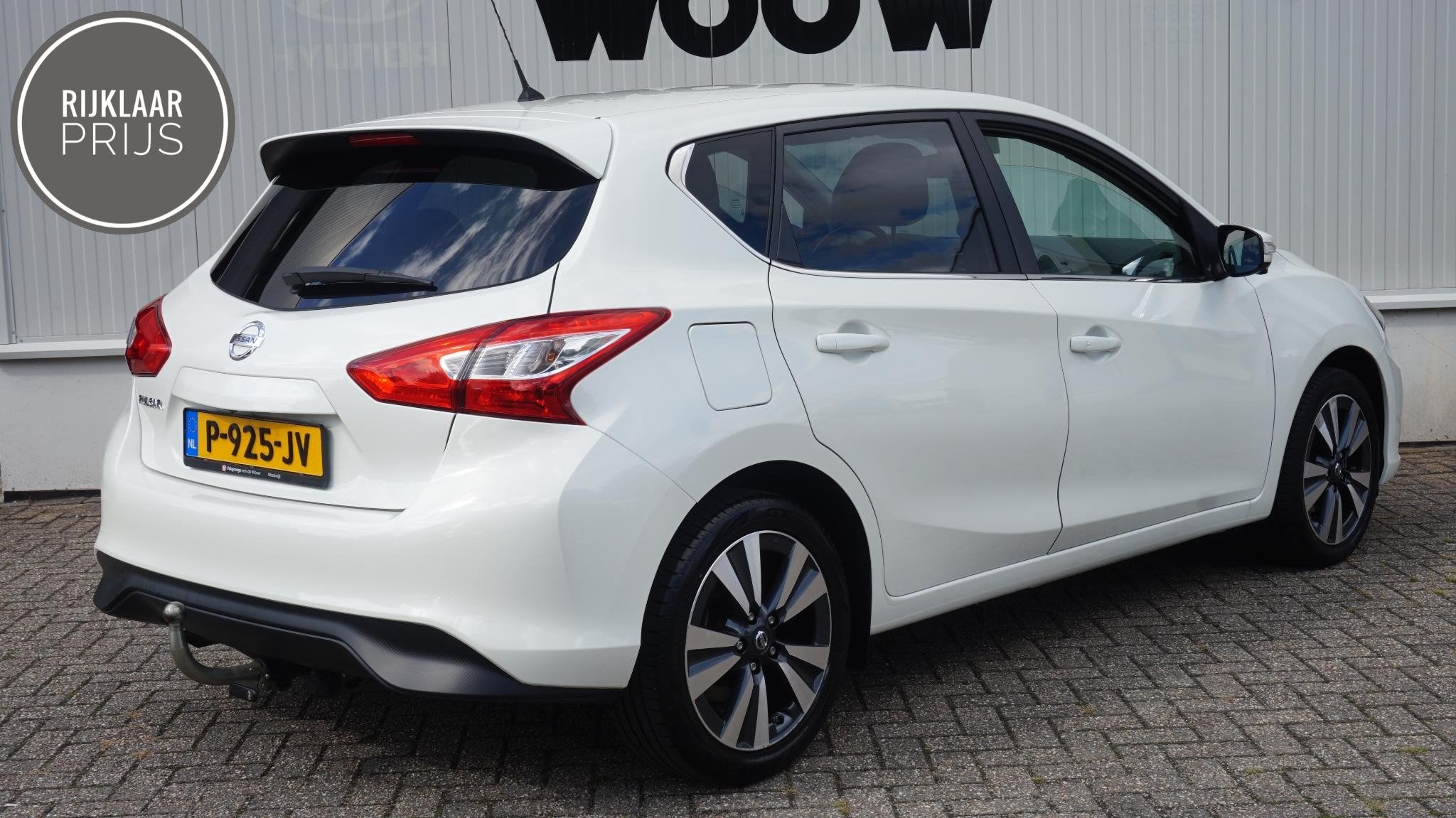 Nissan Pulsar 1.2 DIG-T Tekna Automaat | Afn. Trekhaak, Auto's, 12 maanden, Gebruikt, Euro 6, 4 cilinders