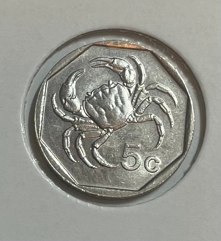 5 cent Malta 1991, Ophalen of Verzenden, Overige landen