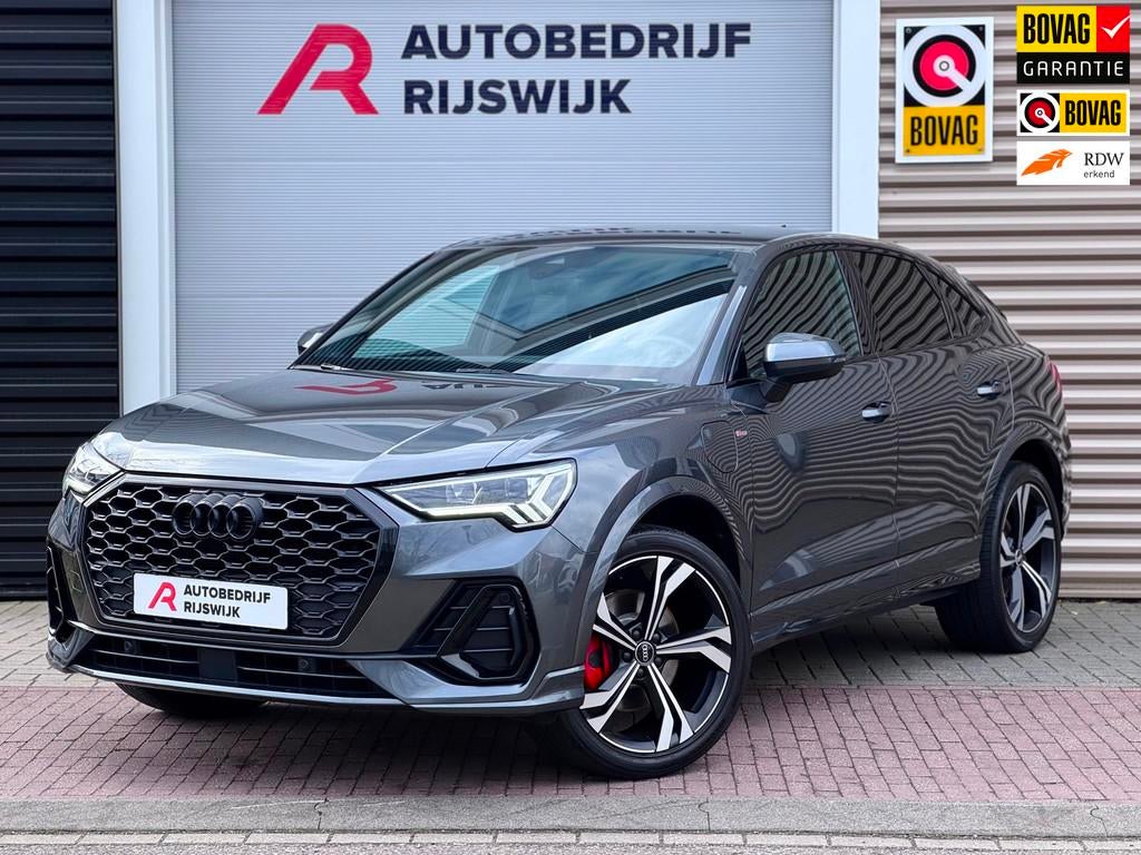 Audi Q3 Sportback 45 TFSI e S Edition Keyless/AppleCar/Camer, Auto's, Audi, 12 maanden, Gebruikt, Alcantara, Hybride Elektrisch/Benzine