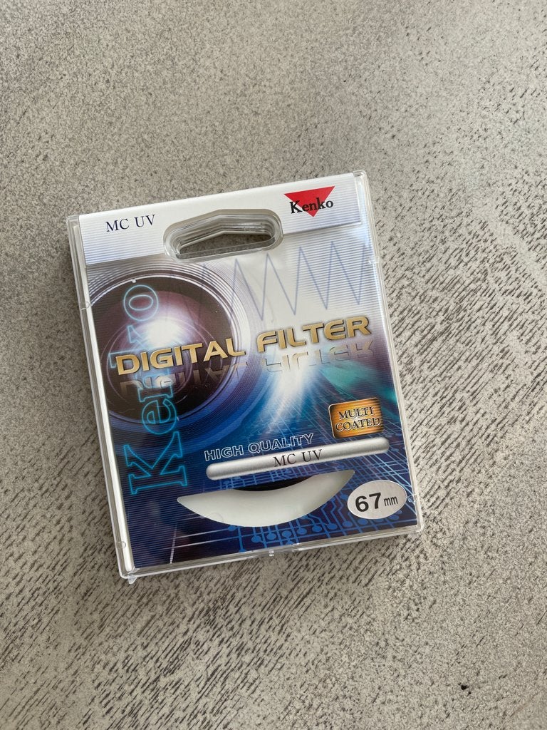 Kenko UV filter 67, Ophalen, 60 tot 70 mm, Kenko, Nieuw