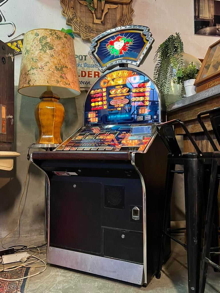 Casino gokkast met topkast euros, Verzamelen, Automaten | Gokkasten en Fruitautomaten, Ophalen, Zo goed als nieuw, Nvt, Nvt
