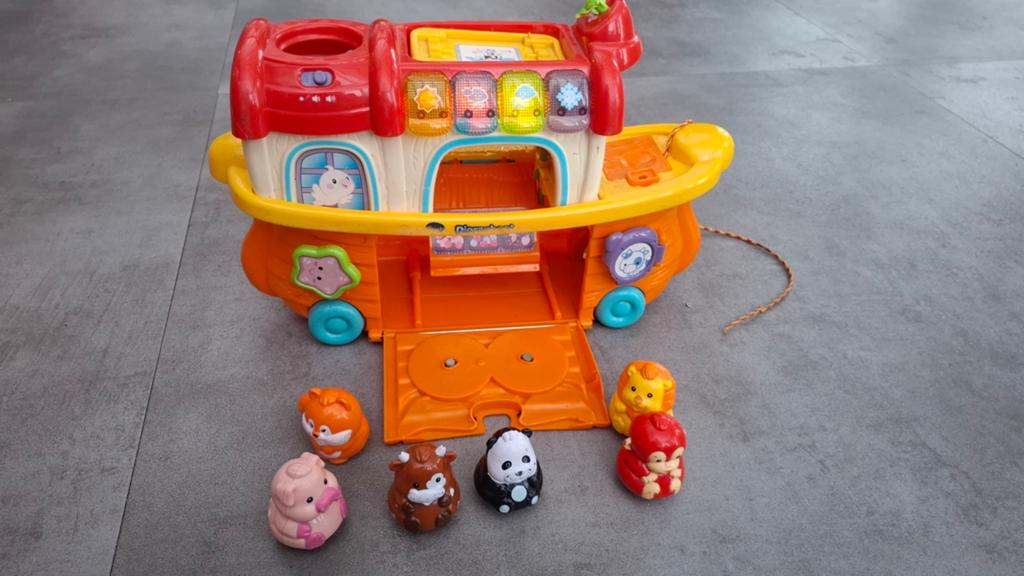 VTech Noah's Ark met Dieren - Educatief Speelgoed, Ophalen of Verzenden, Gebruikt, Overige typen, Met licht