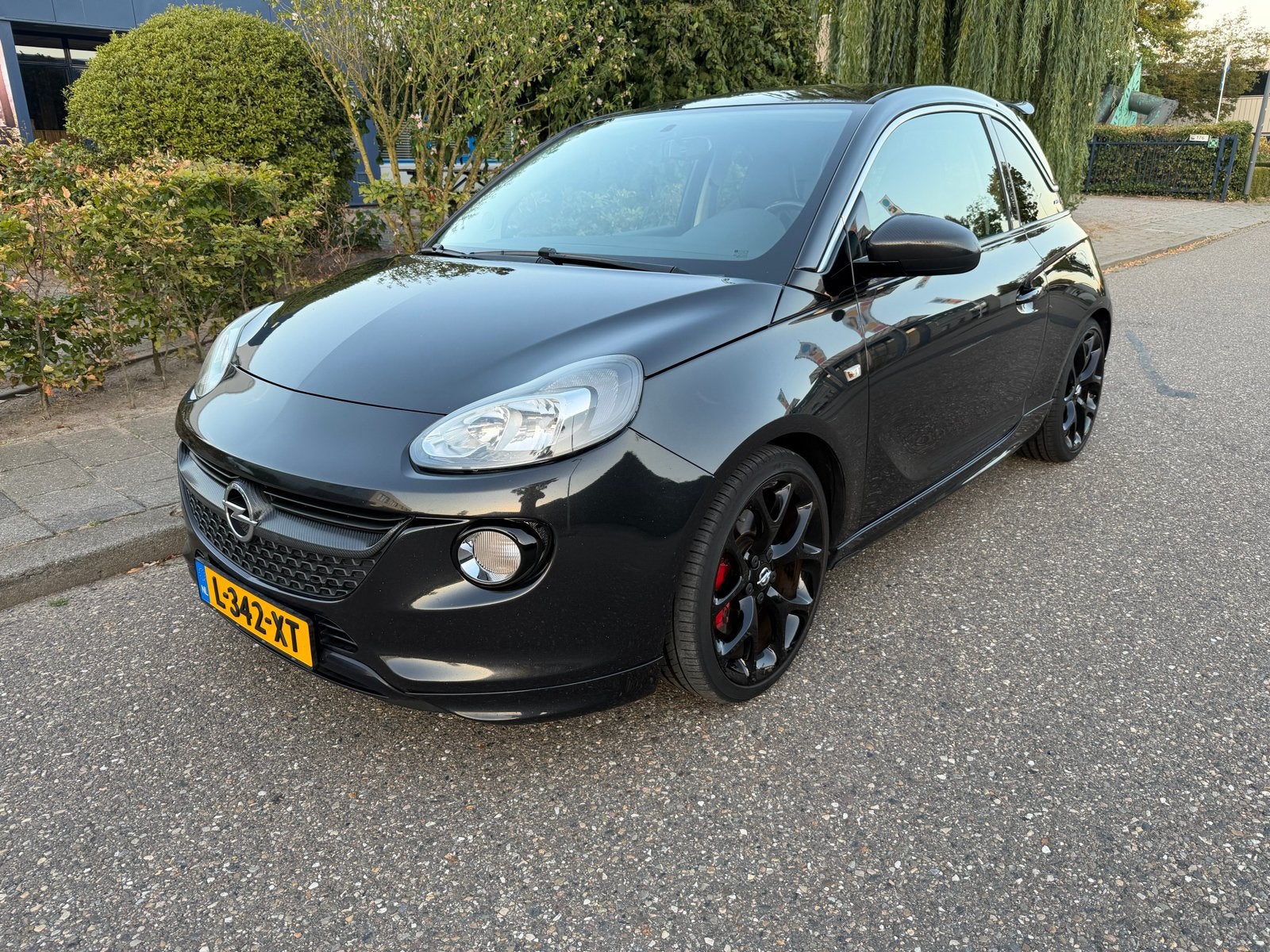 Opel ADAM 1.4 Turbo 110KW Start&st. 3D 2015 Zwart, Auto's, Voorwielaandrijving, 4 cilinders, 4 stoelen, Handgeschakeld