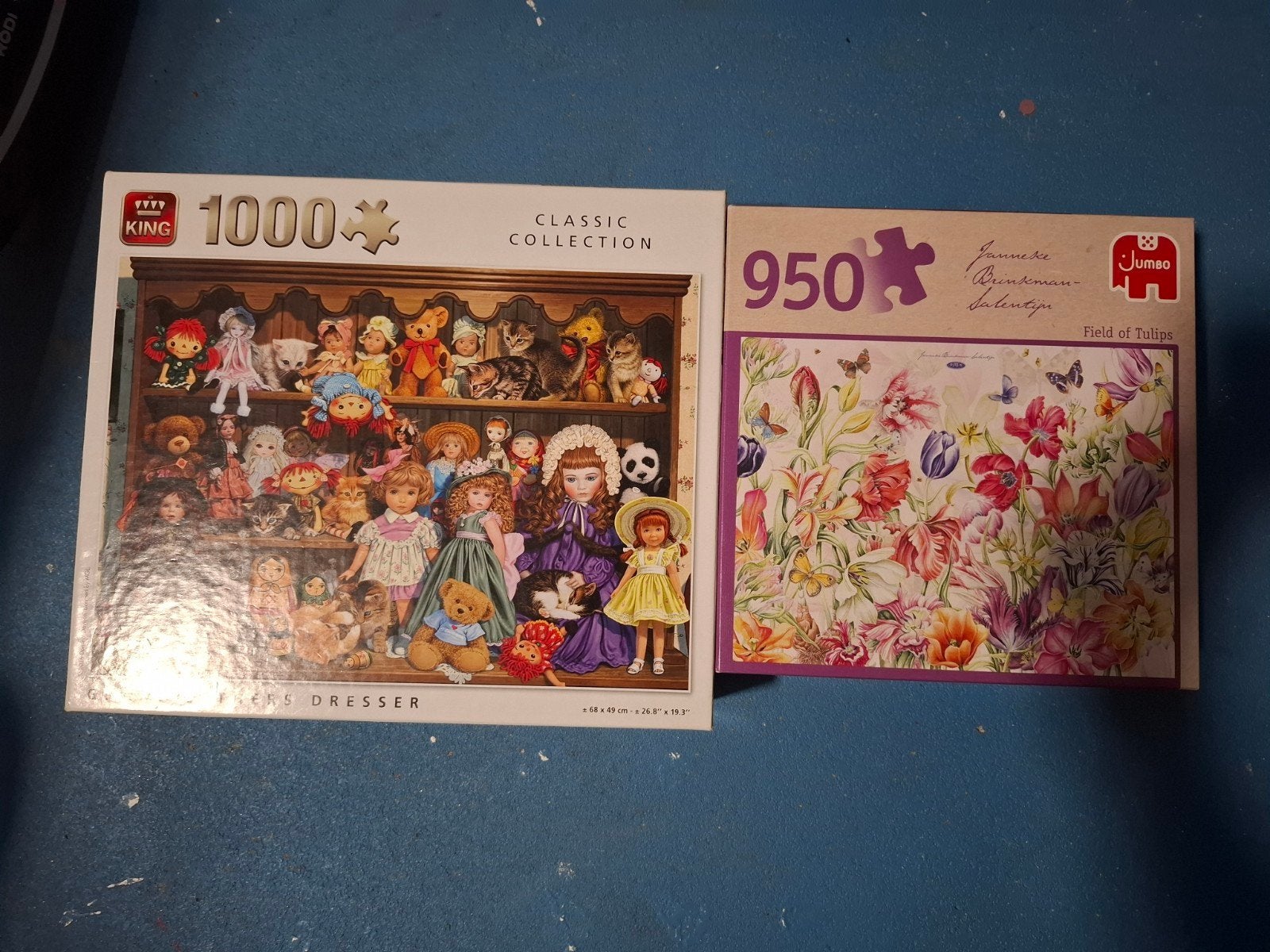 Puzzels, Ophalen of Verzenden, 500 t/m 1500 stukjes, Zo goed als nieuw