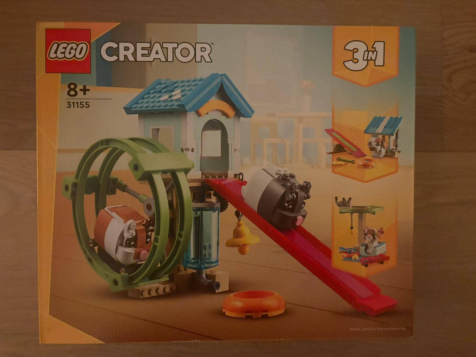 Lego Creator 3 in 1 - Hamsterwiel - 31155 - Nieuw, Ophalen, Lego, Nieuw, Complete set