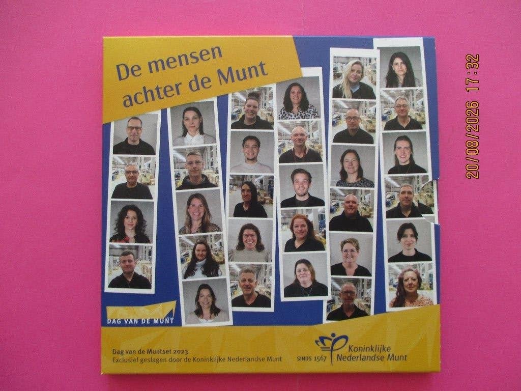 Dag van de Munt 2023 Muntset - De mensen achter de Munt, Postzegels en Munten, Munten | Nederland, Ophalen of Verzenden, Koningin Beatrix
