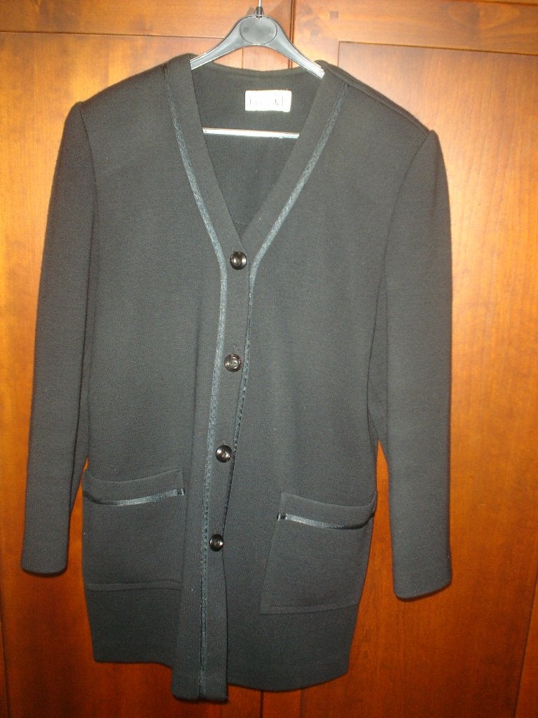 zwart vest, Elegant, maat 46/48, Verzenden, Zwart, Maat 46/48 (XL) of groter, Onbekend