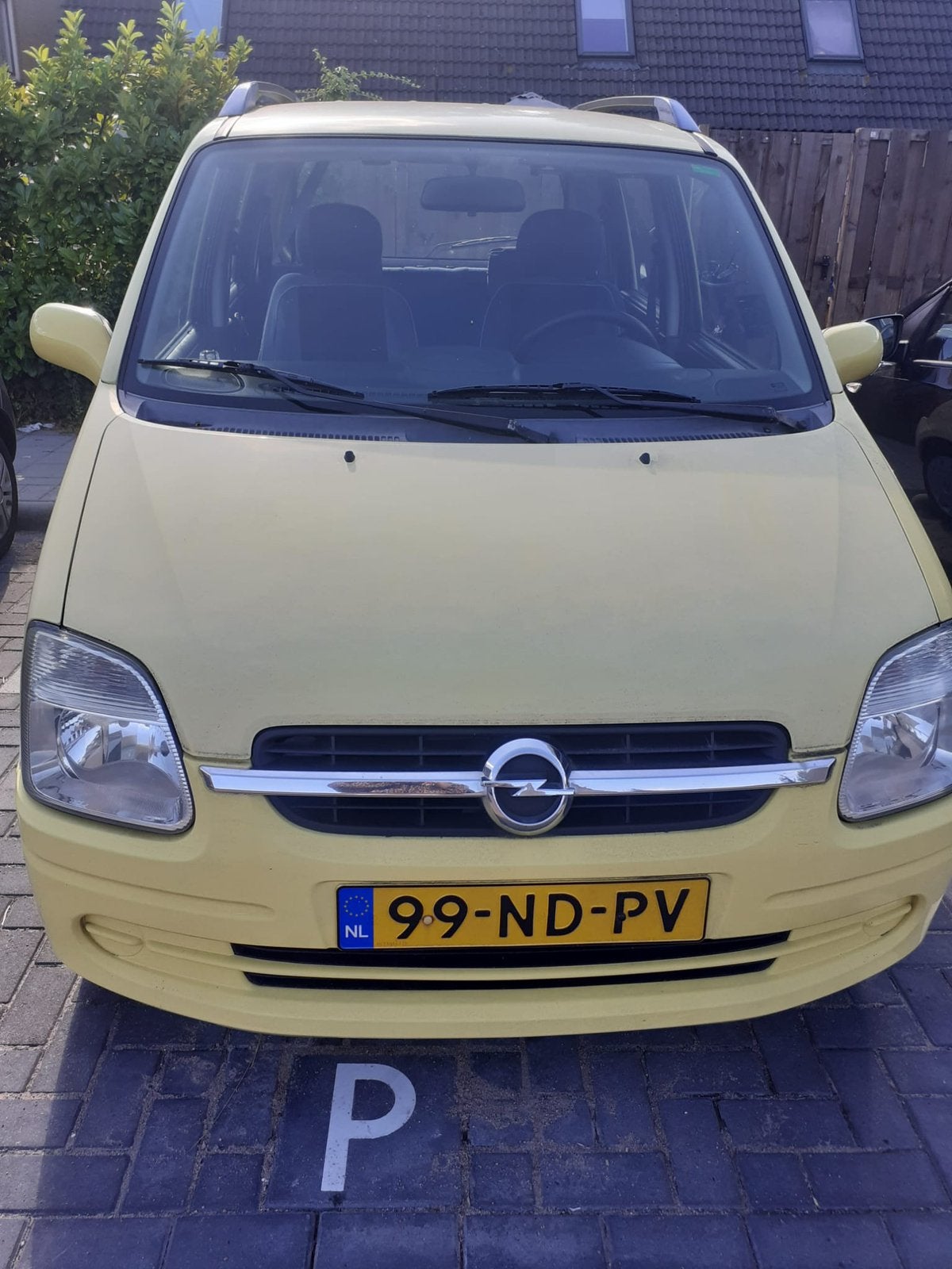 Opel Agila 1.2 uit 2003, Ophalen