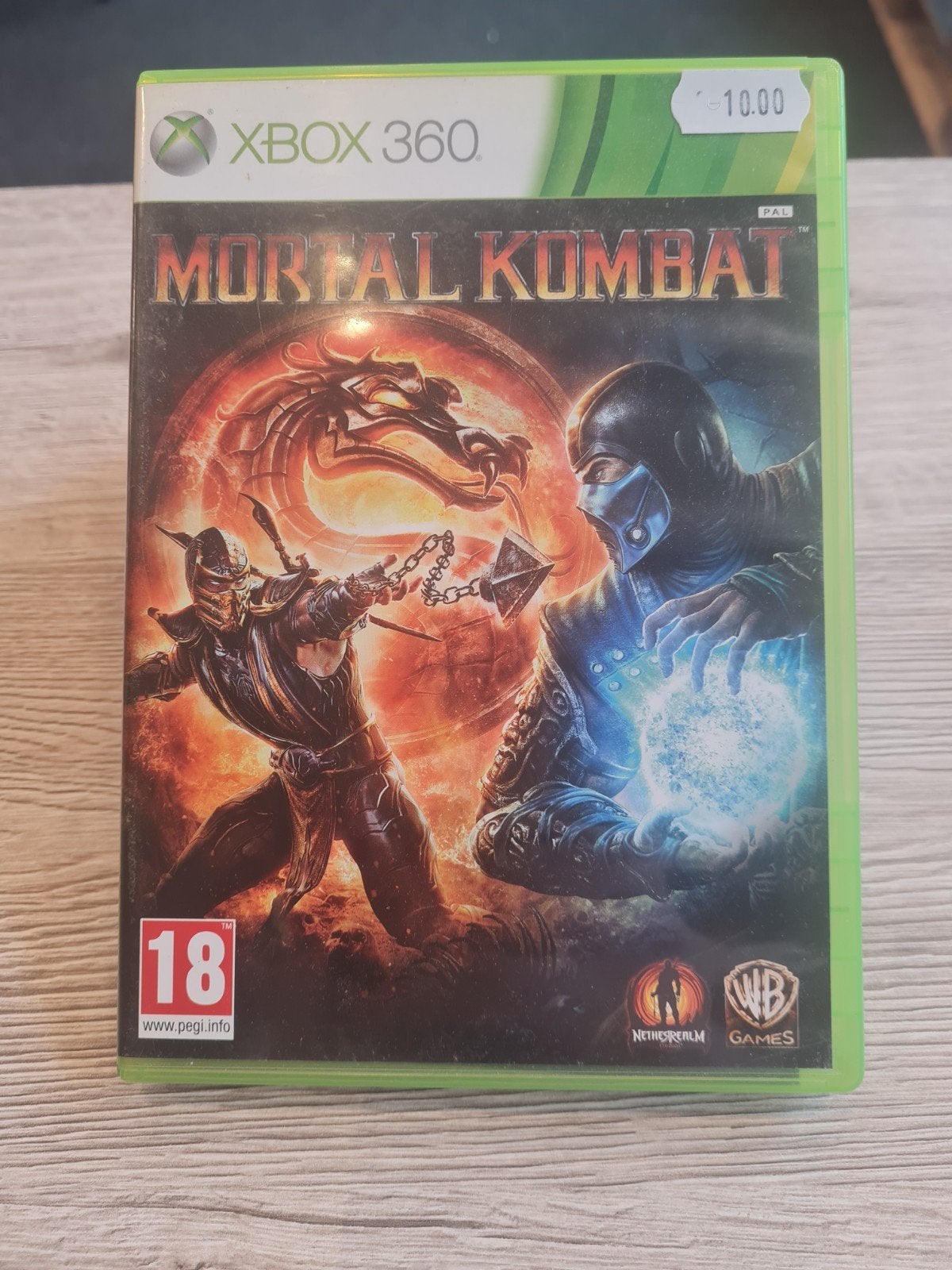 Mortal Kombat Xbox 360 - Vechtgame met Fatality Lives, Spelcomputers en Games, Games | Xbox 360, Vechten, 2 spelers, Ophalen of Verzenden