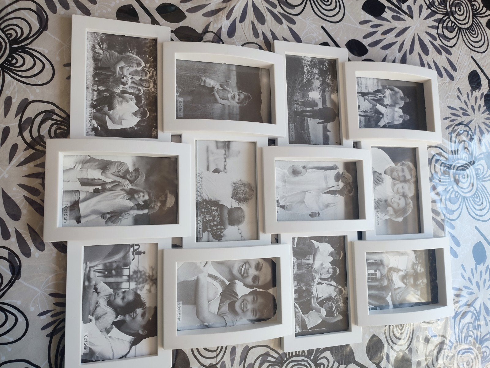 Gratis fotolijst, wit, voor meerdere foto's, Ophalen
