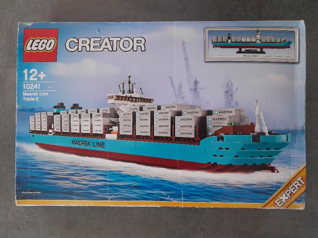 Lego 10241 Maersk container schip. Nieuw in beschadigde doos, Lego, Nieuw, Ophalen of Verzenden, Complete set