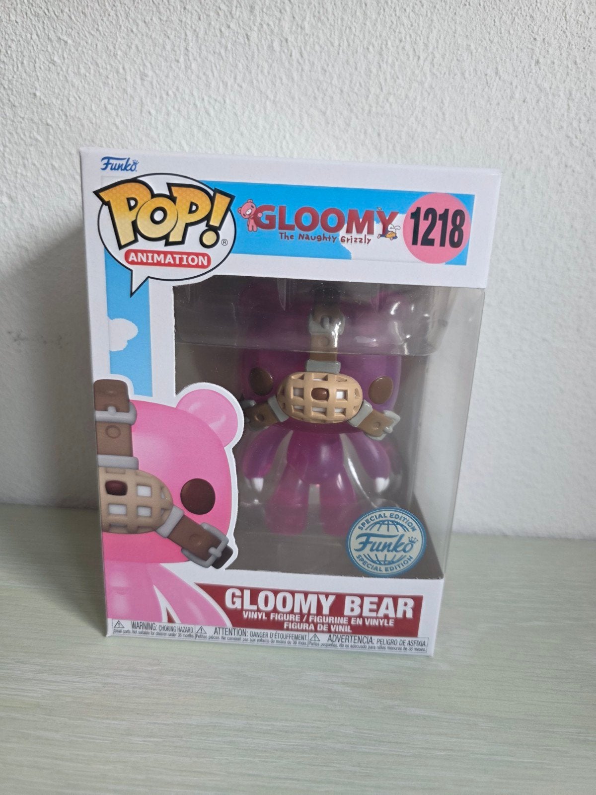 Gloomy Bear - Funko Exclusive - 1218, 21 Holborn Viaduct, London, EC1A 2DY, SupportEMEA@Funko.com, Verzenden, Funko