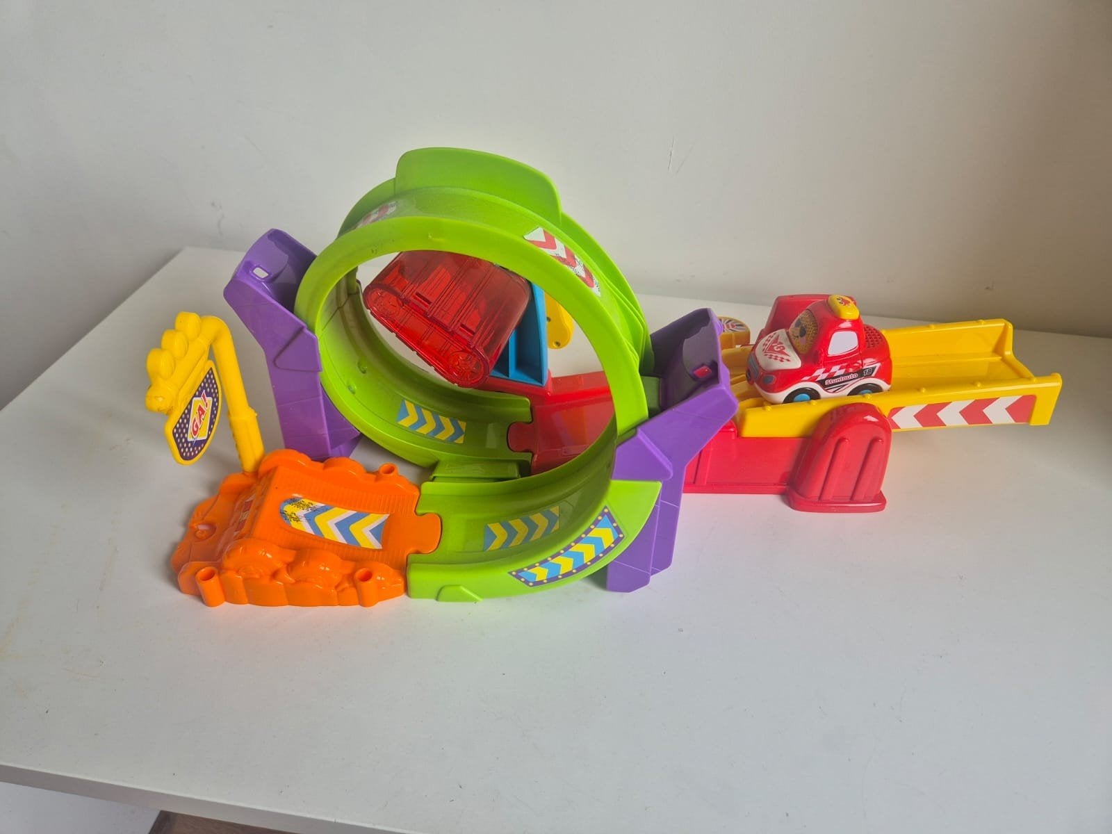 VTech Toet Toet Auto's Looping en Autobaan Set, Ophalen, Gebruikt
