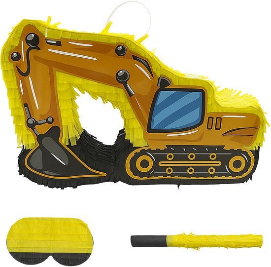 Piñata graafmachine - met stok en blinddoek, Ophalen, Nieuw, Babijhandel@gmail.com, Babij