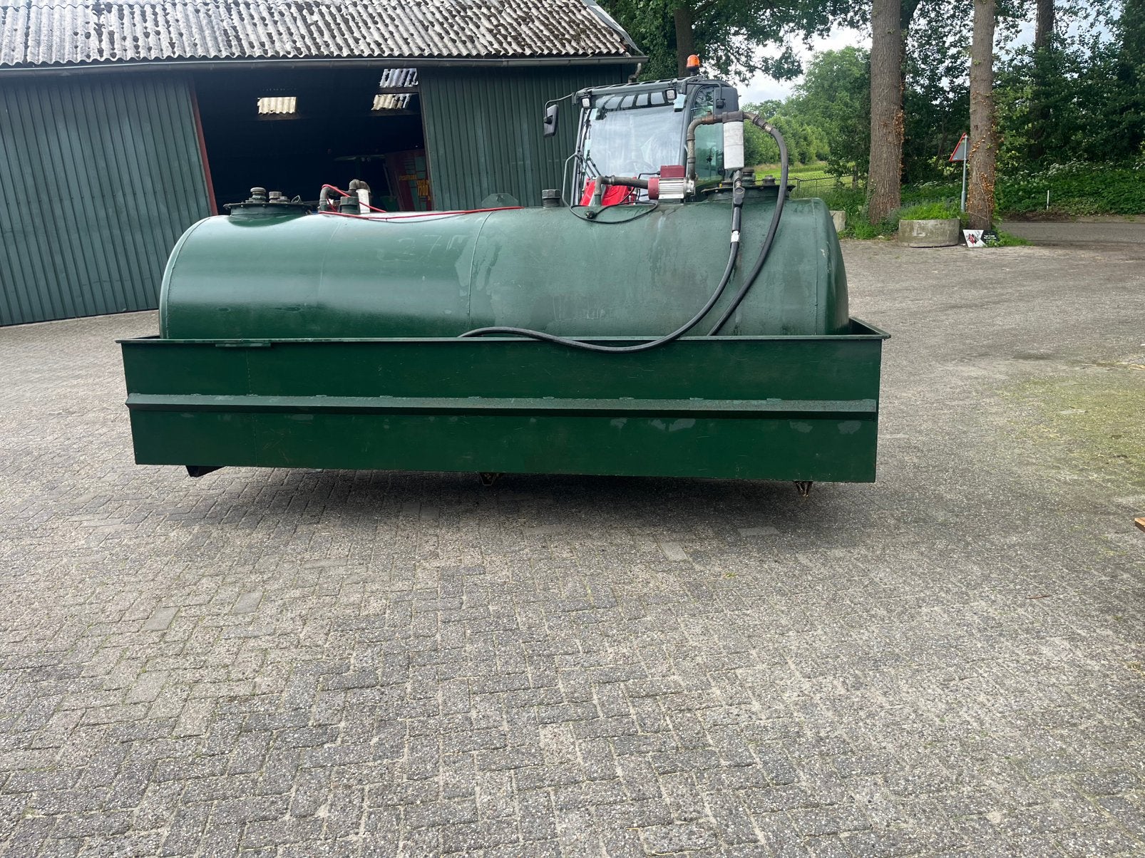 Dieseltank 5000L, Ophalen of Verzenden, Zo goed als nieuw