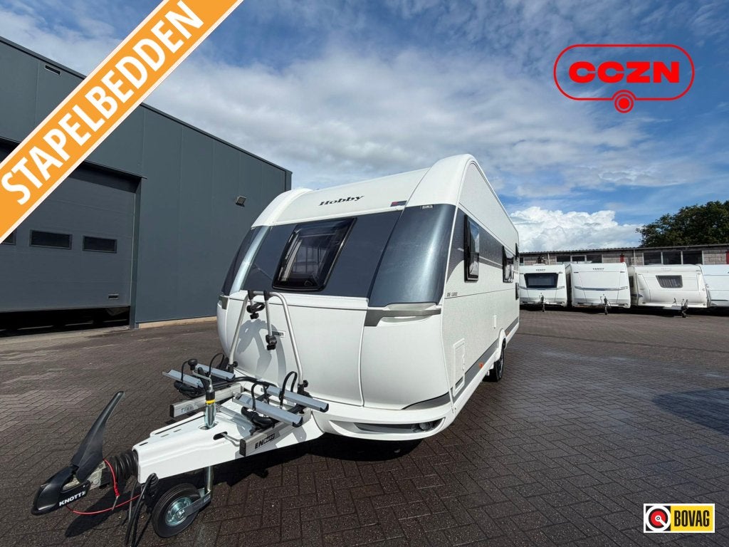 Hobby De Luxe 540 KMFE, Schokbreker, Bedrijf, Treinzit, Tot en met 6
