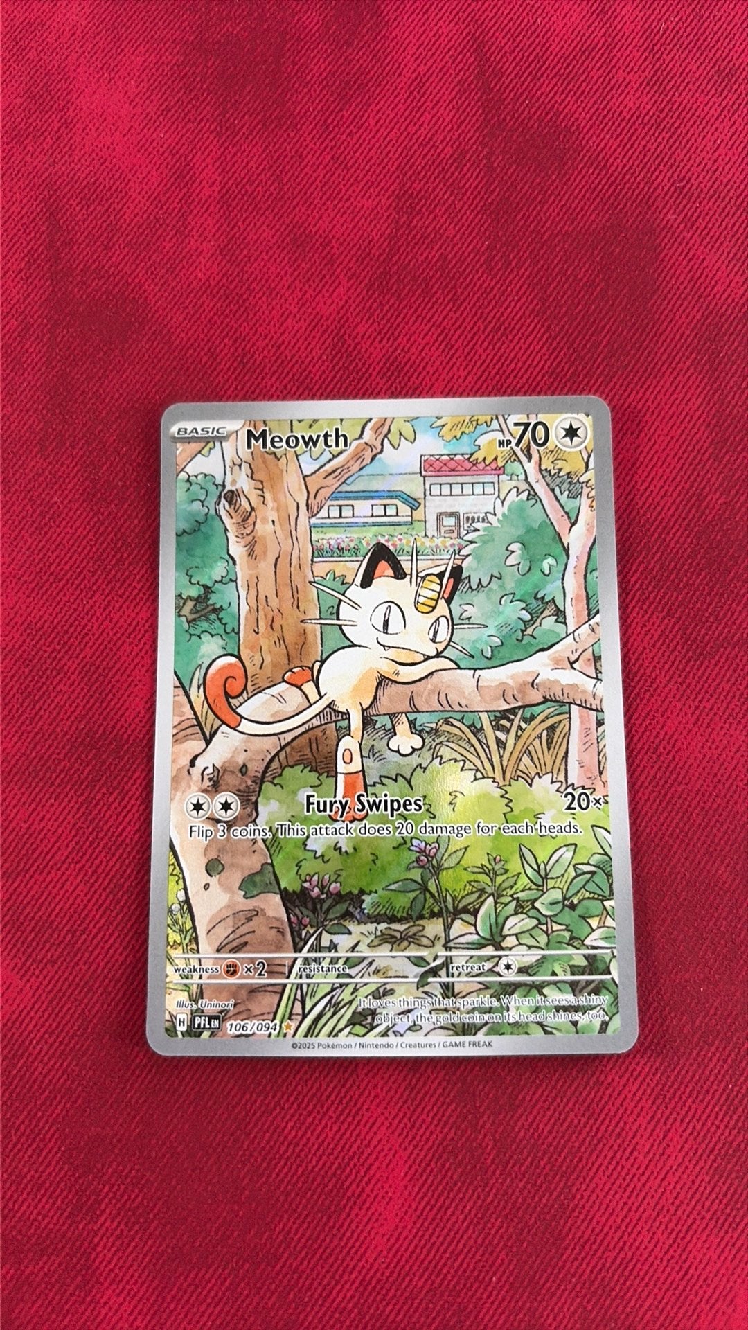 Meowth (PFL 106), Ophalen of Verzenden, Zo goed als nieuw