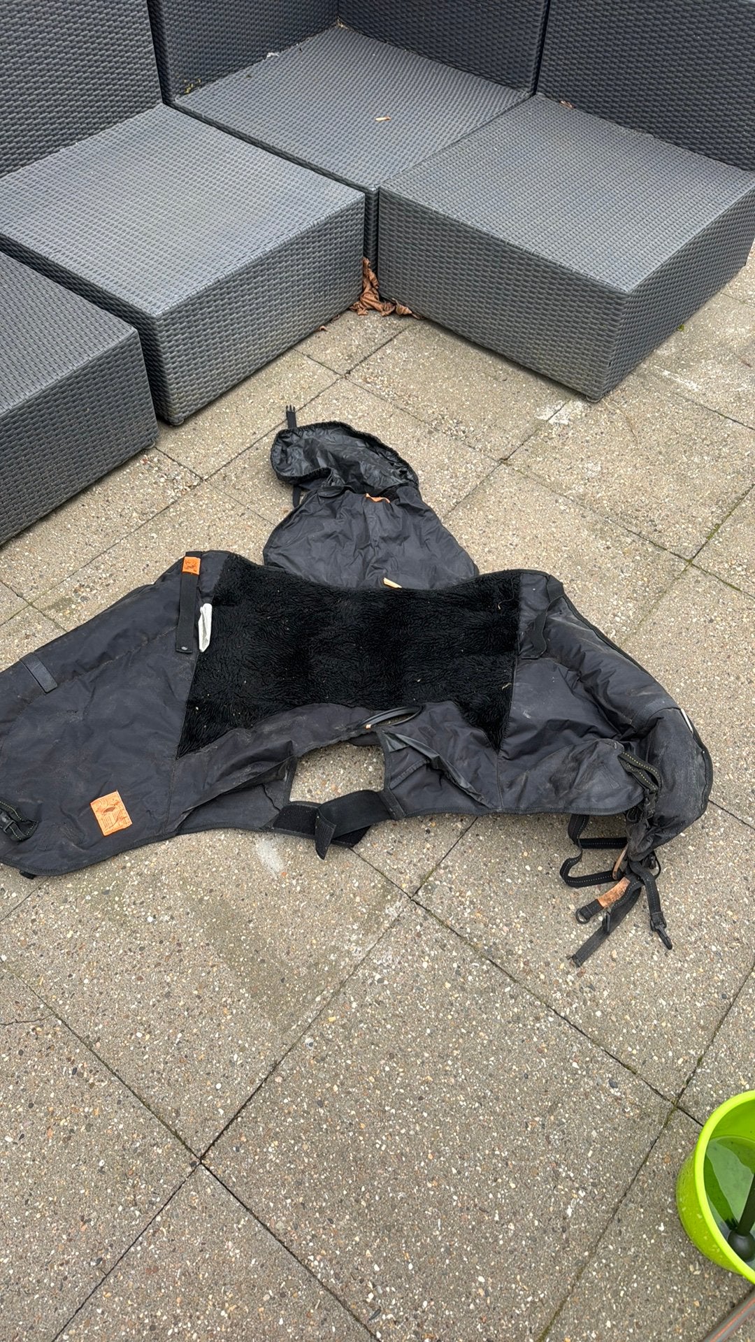 Beenkleed scooter, Ophalen, Zo goed als nieuw