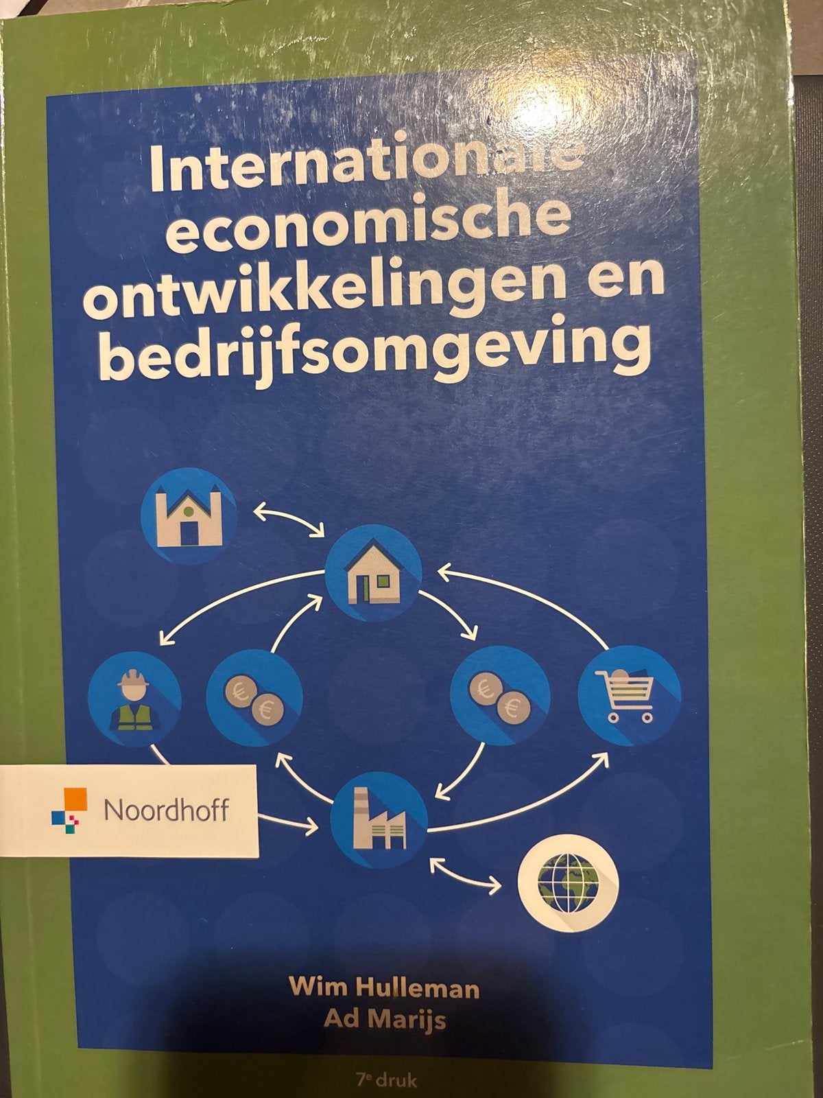 Internationale economische ontwikkelingen en bedrijfsomgevin, Ophalen of Verzenden, Zo goed als nieuw, Economie en Marketing