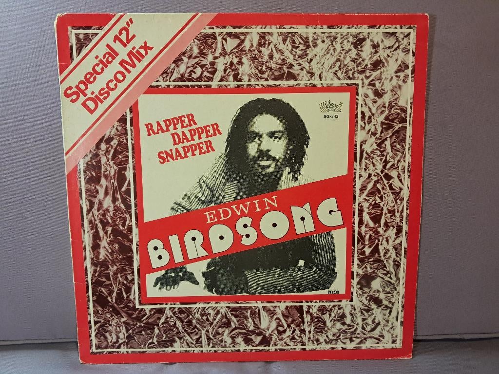 maxi. disco. edwin birdsong. rapper dapper snapper. ex+, Gebruikt, Maxi-single, 1980 - 1989, Ophalen of Verzenden
