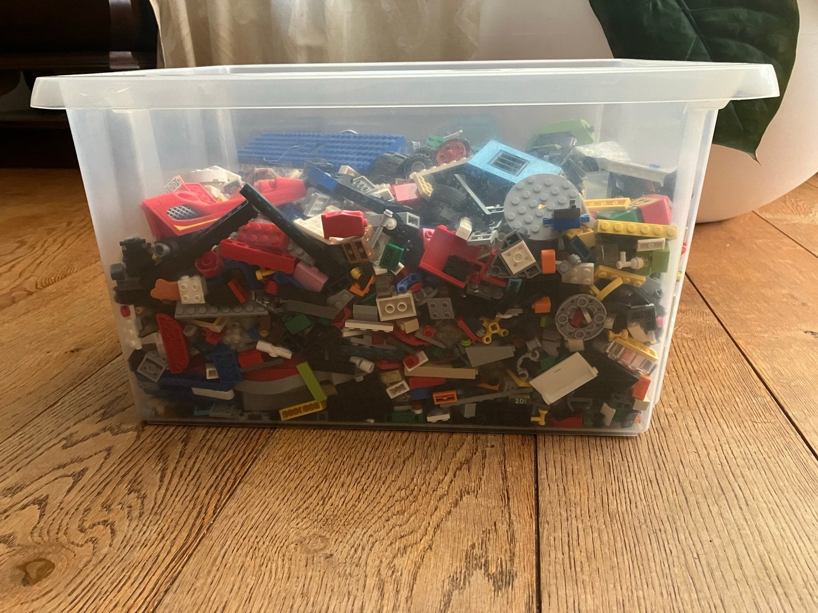 Bak met 5kg net en modern Lego, Ophalen of Verzenden, Gebruikt, Losse stenen, Lego